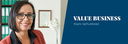 Banner Biuro Rachunkowe VALUE BUSINESS Agata Socha