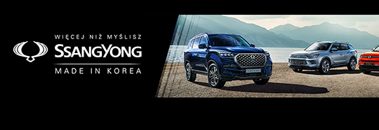 Banner SSANGYONG AUTO POLSKA sp. z o.o.