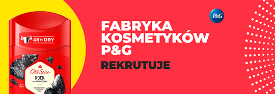 Banner Procter & Gamble o/ Łódź