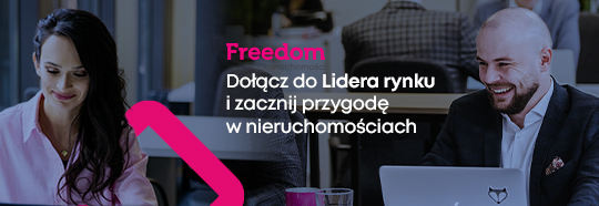 Banner Freedom Nieruchomości Sp. z o.o.