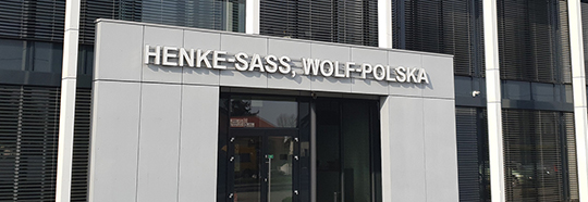 Banner HENKE-SASS, WOLF-POLSKA SP. Z O.O.